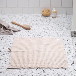 The Organic Company Big Waffle Badematte stone - 80x55cm