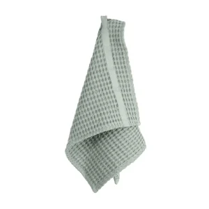 The Organic Company Big Waffle Handtuch dusty mint - 50x75cm