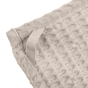 The Organic Company Big Waffle Wash Cloth stone - 25x40cm