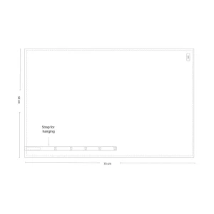 The Organic Company Big Waffle Handtuch dark grey - 50x75cm