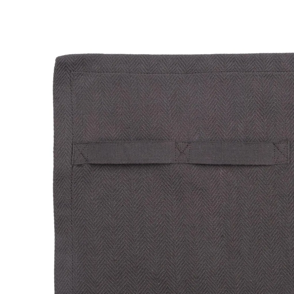 the_organic_company_stoff_2.webp The Organic Company Stoff Servietten Dinner 35x40 cm dark grey - 4er Set