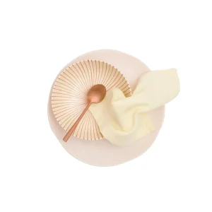 The Organic Company Stoff Servietten Everyday 20x20 cm pale yellow - 4er Set