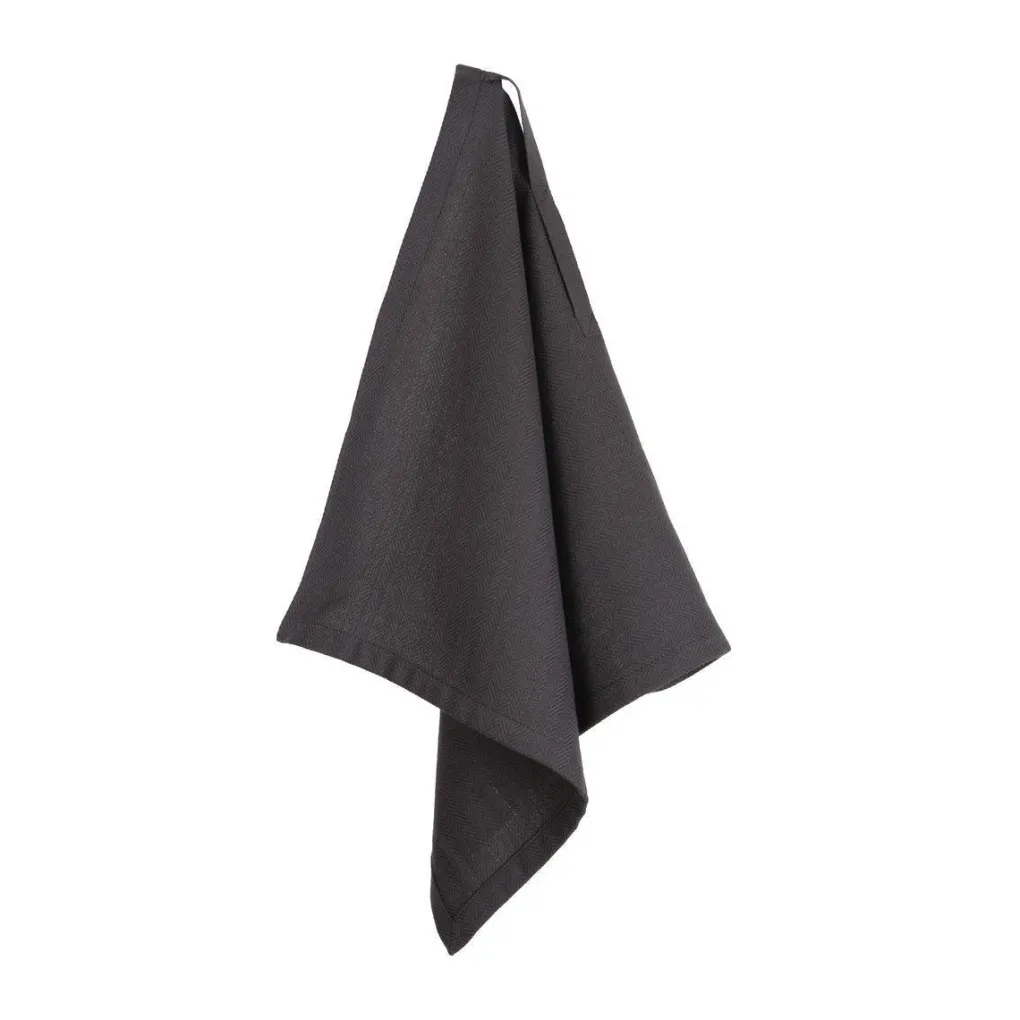 the_organic_company_stoff_3.webp The Organic Company Stoff Servietten Dinner 35x40 cm dark grey - 4er Set